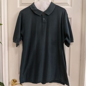 Geoffrey Beane Men's Kelly Green Short Sleeve Polo Shirt Size XL